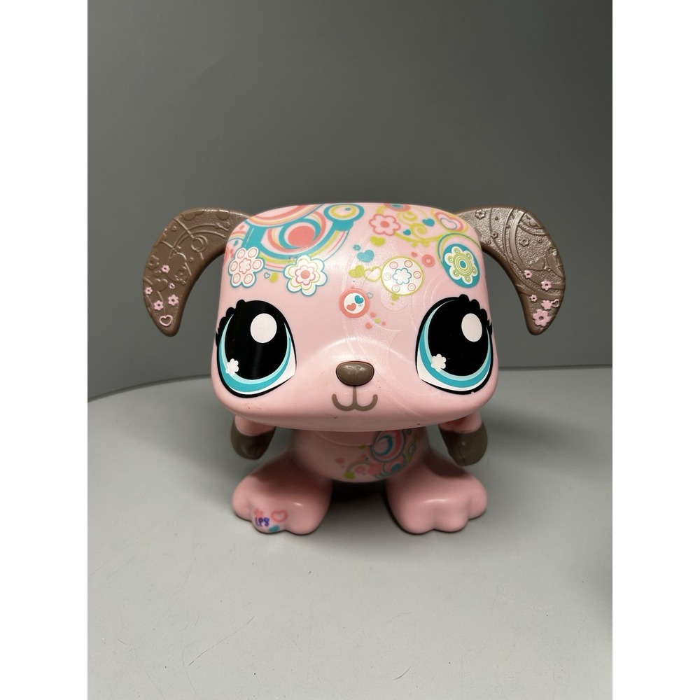 Littlest Pet Shop LPS Harmony The Dancing Dog Noise Lights Motion 2009 Working!